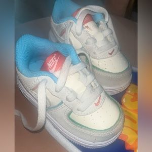 Multi colored Air Force Ones